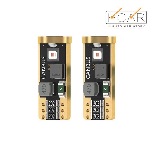 에이치 스토리 초 고휘도 프리미엄 T10 LED 자동차 램프 레드