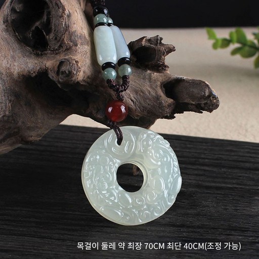 복고풍 아프가니스탄 옥 돈쓰는 군대 궁 목걸이 고급 긴 스웨터 체인 모든 매치 대기 남녀 액세서리