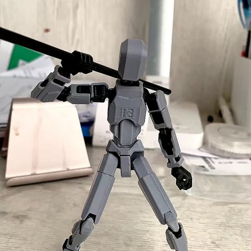 Dummy13 더미13 무기팩+받침대 포함 액션피규어 3D프린트