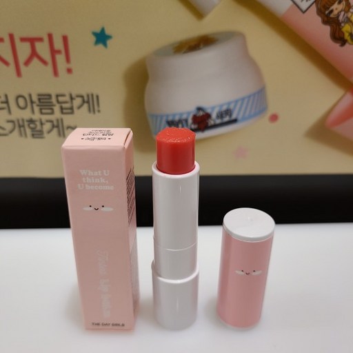 더데이걸 # 청순한걸~틴티드 립밤 수줍핑크 뉴코아 울산 성남점, 1개, 핑크