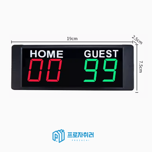 LED 배드민턴 전자 점수판 탁구 스코어보드