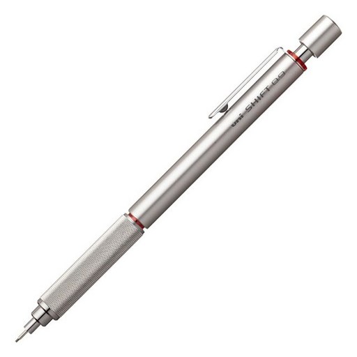 유니볼 시프트 제도샤프 M9-1010 실버 26