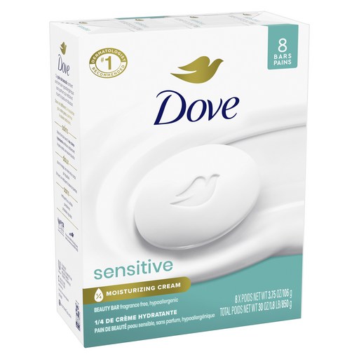 도브 Sensitive Skin 목욕비누 8개입
