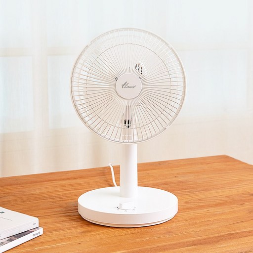 한일 미니선풍기 탁상용 자동회전 강약조절 화장할때