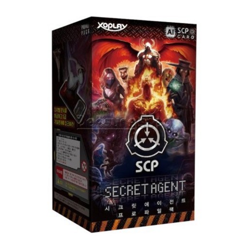 SCP AI 카드 시크릿 에이전트 프로파일팩 1상자