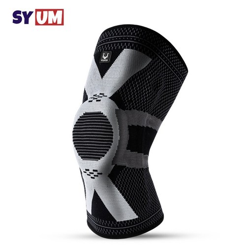 SYUM 무릎보호대 편안한러닝무릎보호대 고탄력 슬개골무릎보호대 러닝 무릎보호대