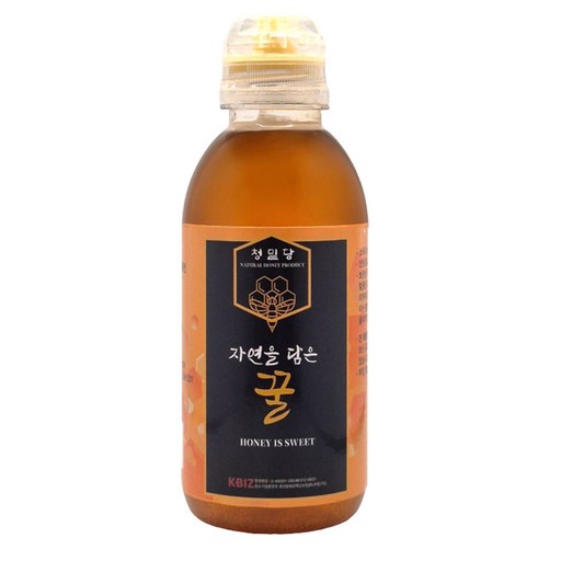 청밀당 보틀형 베트남 100% 자연벌꿀 5종