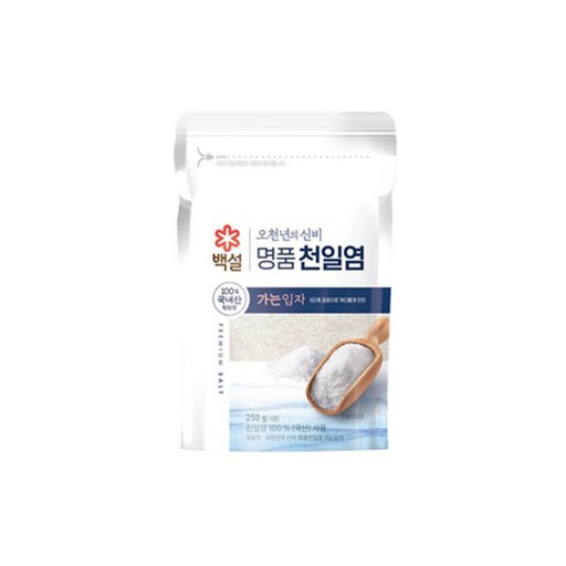 백설 오천년의 신비 가는입자 천일염