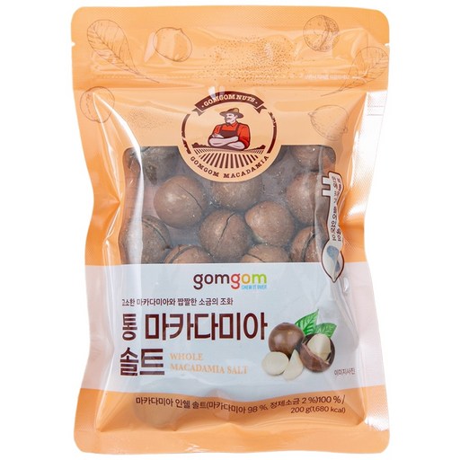 곰곰 통 마카다미아 솔트