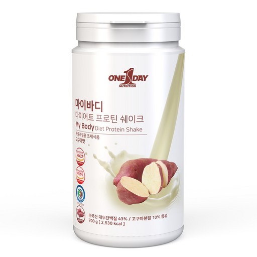 원데이뉴트리션 마이바디 다이어트 프로틴 쉐이크 고구마맛