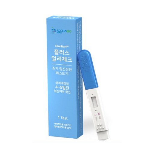 엑세스바이오코리아 케어스타트 플러스 얼리체크 임신테스트기