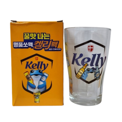 하이트 켈리 진로이즈백 전용잔 맥주잔 225ml