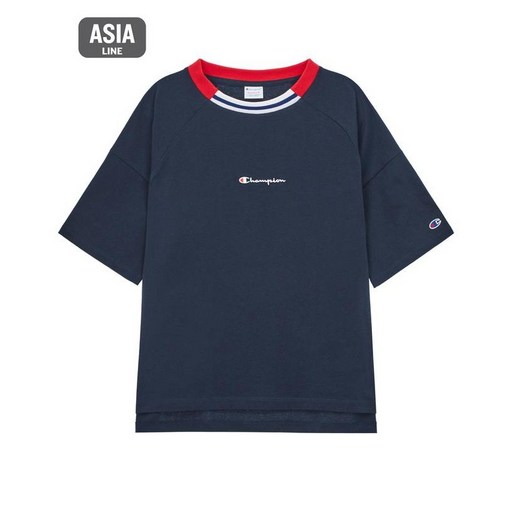 20SS [ASIA] 여성 넥포인트 반팔 티셔츠 CKTS0E274N2