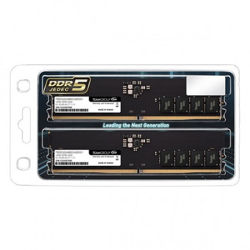 TeamGroup DDR5-5600CL46 Elite 패키지 (32GB(16Gx2))아인스시스템, 2개