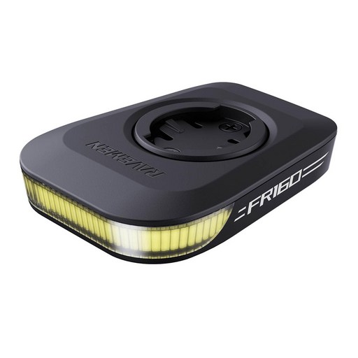 RAVEMEN FR160 자전거 라이트 전조등 Garmin/iGPSPORT/COOSPO 자전거 GPS/컴퓨터와 호환되 USB충전식 경량화 레이브맨