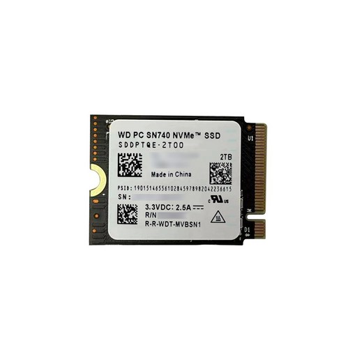 2230 SSD 스팀덱 SSD 교체 호환 SN740 M2 NVME