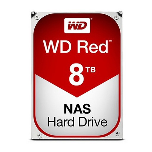 WD RED-8T 저전력 나스 HDD 사무용 NAS 백업용하드