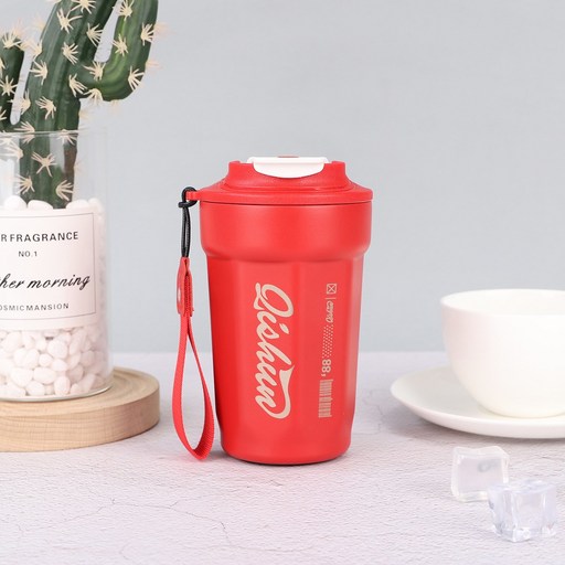 스텐머그 대용량 보온보냉 커피잔 휴대용 차량용컵 480ml