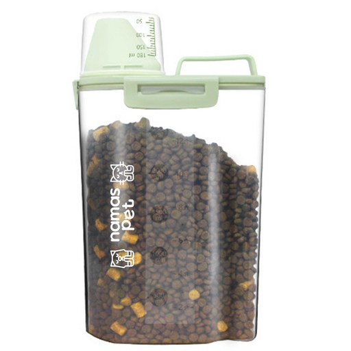 나마스펫 애견 밀폐 사료 보관통 2.5L