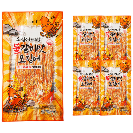 오징어세상 불갈비맛 오징어 32g + 햇고추장 10g 세트