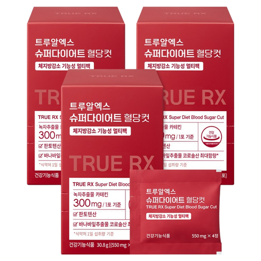 트루알엑스 슈퍼 다이어트 혈당컷 애플사이다비니거 애사비 혈당케어 다이어트 보조제