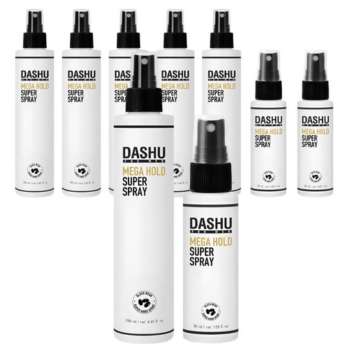 다슈 포 맨 프리미엄 메가 홀드 슈퍼 헤어스프레이 250ml 2p+50ml 세트