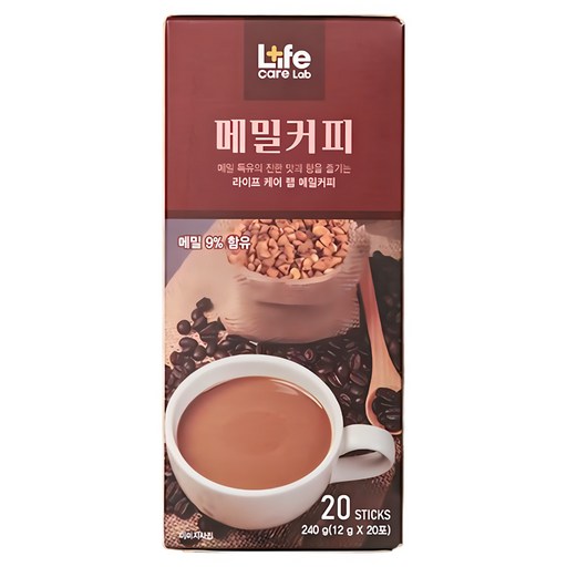 [라이프케어랩] 메밀 커피믹스