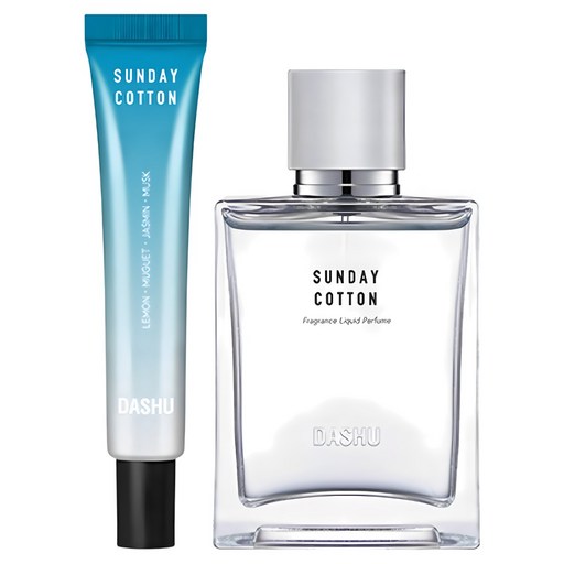 다슈 선데이 코튼 퍼퓸 50ml + 솔리드 퍼퓸 15ml 세트