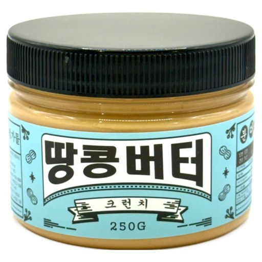 분더 순수100% 땅콩버터 무첨가 피넛버터 크런치