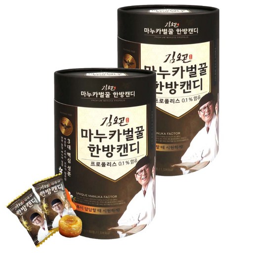 남양에이치앤비 김오곤 마누카 벌꿀 한방캔디 80p