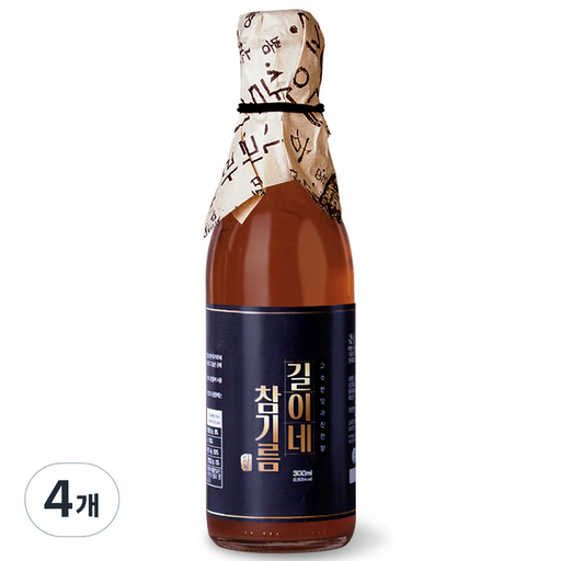 시장쏙 고소한 길이네 참기름