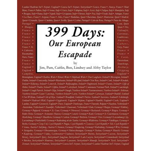 399 Days: Our European Escapade, Paperback