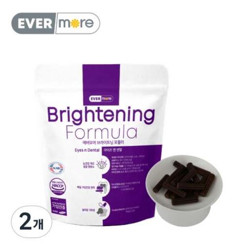 강아지 눈 영양제 에버모어 브라이트닝 포뮬러 150g