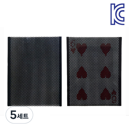 (KC인증) JL매직 관객이 고른 카드가 눈앞에서 바뀌는 신기한 마술 도구 와우카드 프레임 + 하트6카드