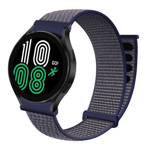 워치스탠다드 갤럭시워치 호환 스포츠 루프 스트랩, 네이비블루