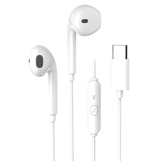 맥스틸 애플 아이폰 삼성 갤럭시 호환 C타입 오픈형 유선 이어폰