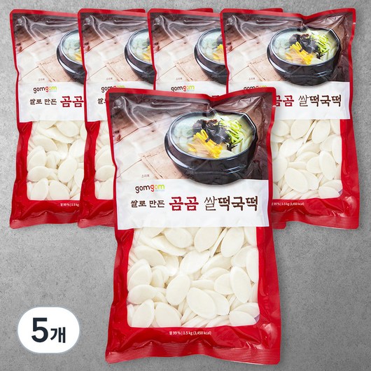 곰곰 쌀 떡국떡, 2kg, 5개