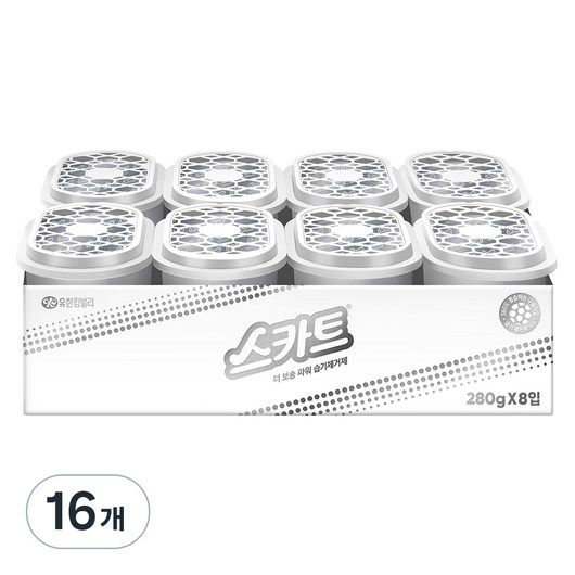 스카트 더 보송 파워 습기제거제, 16개, 280g