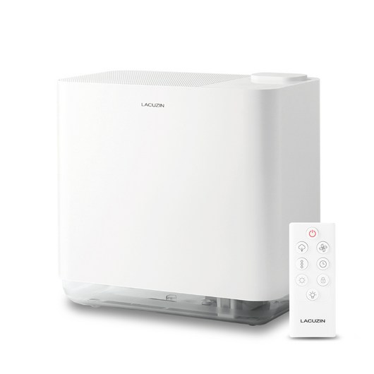 라쿠진 UV-C 살균 대용량 청정 자연기화식 가습기 화이트 5L, LCZ1181WTN