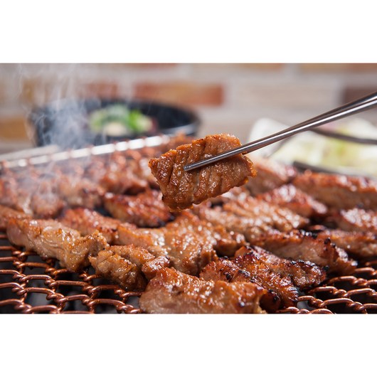 [돼지방탄고기] 2kg 5인분 칼집목살양념구이 [품질보장], 2kg, 1개