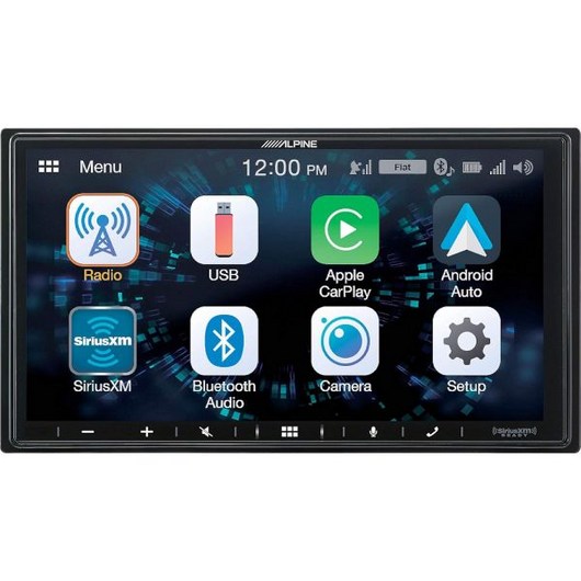 블루투스 애플 카플레이 및 안드로이드 오토가 탑재된 알파인 iLX-W650 7인치 더블 DIN 터치스크린 디지털 멀티미디어 리시버