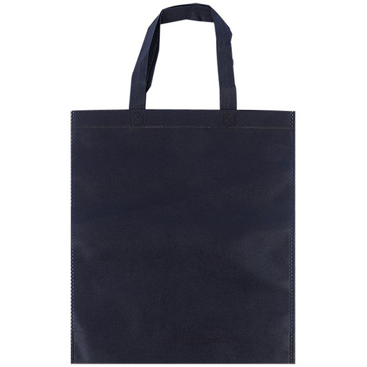 (인쇄가능)부직포가방 세로형(세로)37cm x (가로)33cm, 네이비
