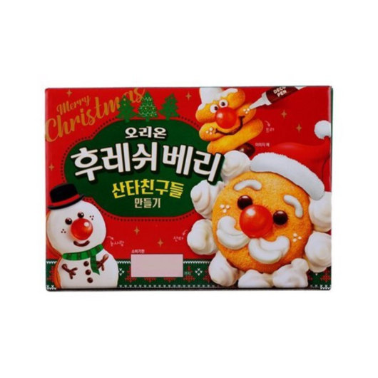 오리온 후레쉬베리 산타친구들 만들기, 1개, 456g
