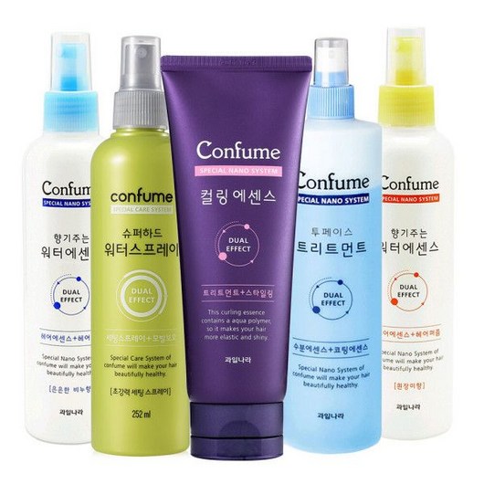 향기주는 헤어에센스 2~3개 / 헤어 트리트먼트 500ml~1060ml 대용량 슈퍼하드 워터 스프레이, 향기주는 헤어에센스 2~3개 / 헤어 트리트먼트 500, 07/컨퓸 향기주는 워터에센스 장미향 252ml X 2