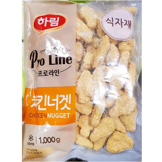 하림 하림 굿초이스 치킨너겟 1kg, 1개 냉동식품