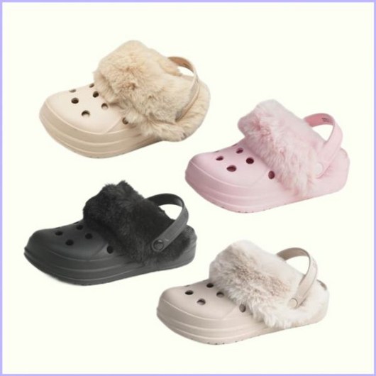 베어파우BEARPAW CONNIE KIDS 퍼 클로그 kids 4종 택11465939