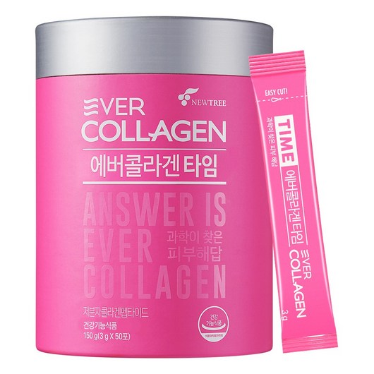 에버콜라겐 타임 1개월분 먹는 저분자콜라겐, 2박스