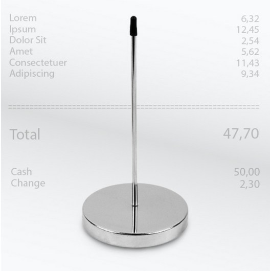 제이군 영수증 꽂이 전표꽂이, 1개