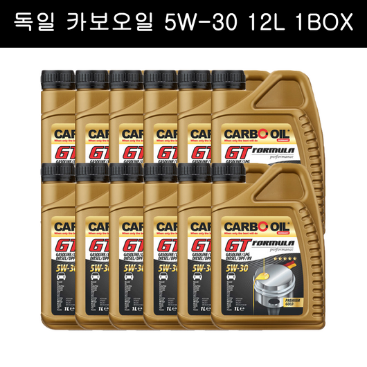 독일 카보오일 5W-30 12L 1BOX, 1개