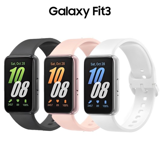 삼성 갤럭시 핏3 FIT3 스마트밴드 피트니스 SM-R390NZSALTA, 핑크골드